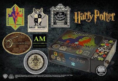NOBLE COLLECTION - HARRY POTTER - DIAGON ALLEY SHOP SIGNS 1000 TEILE PUZZLE NEU