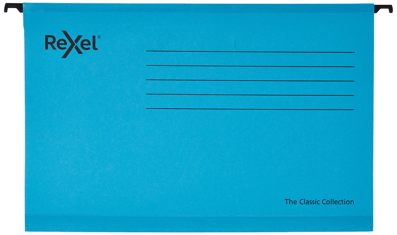 Rexel Classic Suspension Files Foolscap Blue (Pack of 25) 2115590