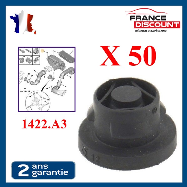 X50 Luftfilterhalterung FüR Peugeot Und CitroëN 1.6 HDI - 1422.A3-image