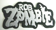 Rob Zombie Logo Embroidered Patch -New