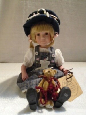 2003 Boyds Bear My Best Friend Kara With Slipknot Tied Together Doll 4849