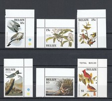 TIMBRE STAMP 6 BELIZE Y&T#705-10 OISEAU BIRD NEUF**/MNH-MINT 1985 ~D60
