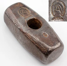 VTG Atha 8 LB Blacksmithing Double Face Hammer  6 3/16" Head, Oregon Pattern BIN