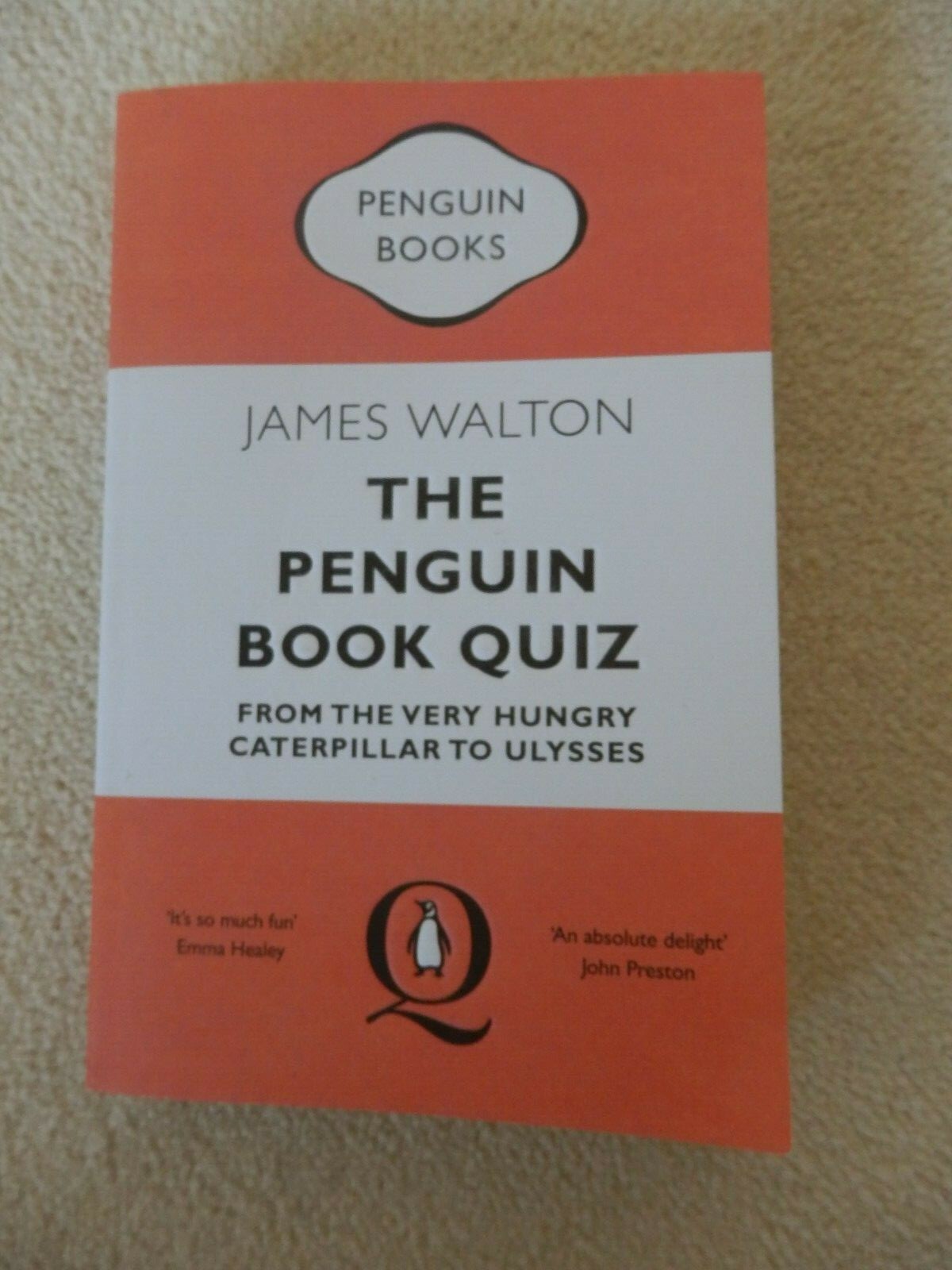 The Penguin Book quiz by James Walton published by Penguin Books