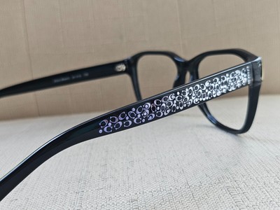 Coach HC6068 Women Eyeglasses Black 5002 54[]16 135 Glasses Frame Eye wear Coach HC6068 Women Eyeglasses Black 5002 54[]16 135 Glasses  main image 2