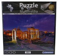 Clementoni Puzzle & Multimedia 1000 Teile Forum Romanum Rom Bei Nacht