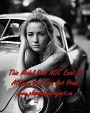 8x10 AI-Generated Fine Art Prints - Limited Edition with Signed Certificate -071