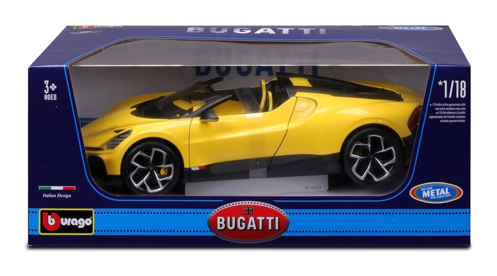 Gadget - Bburago: Bugatti Mistral 1:18 - Bburago