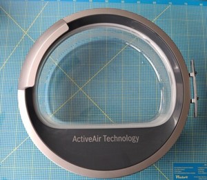 Bosch WTW86562NL/01 trockner Bullauge Glas Fenster Griff komplett 00445420