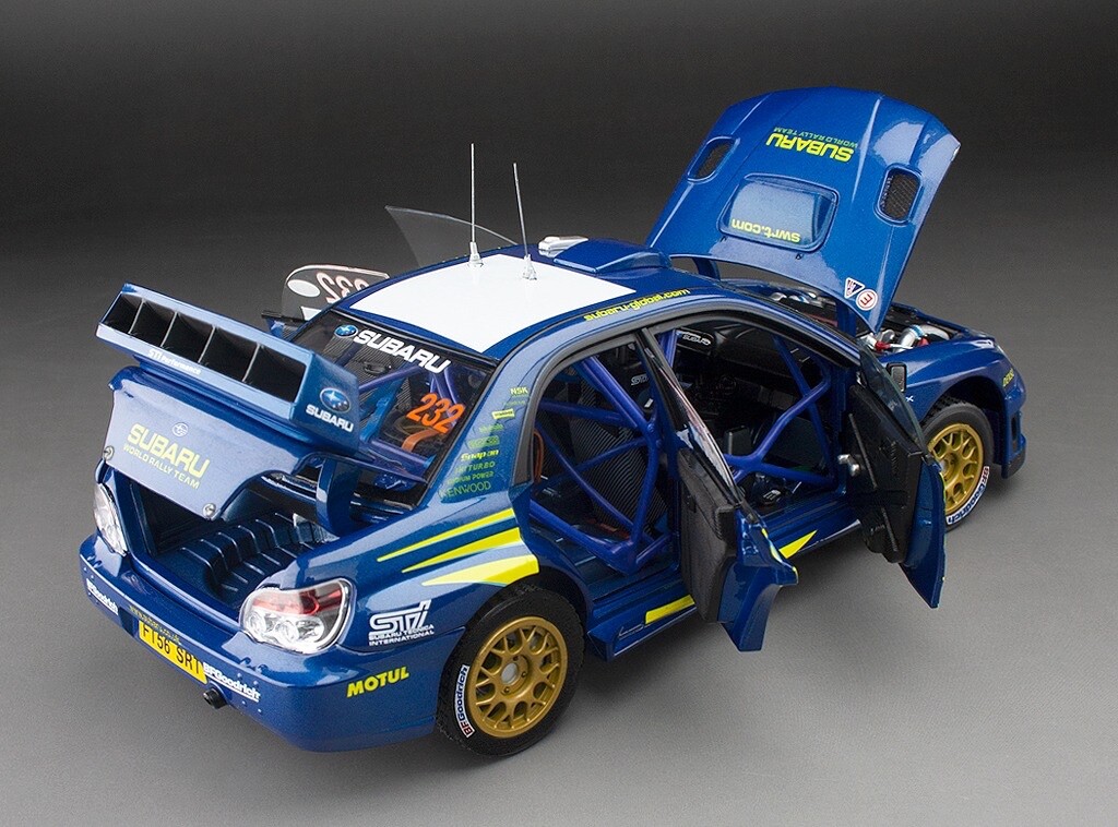 SunStar 1:18 Subaru Impreza WRC07 #232 Colin McRae Goodwood