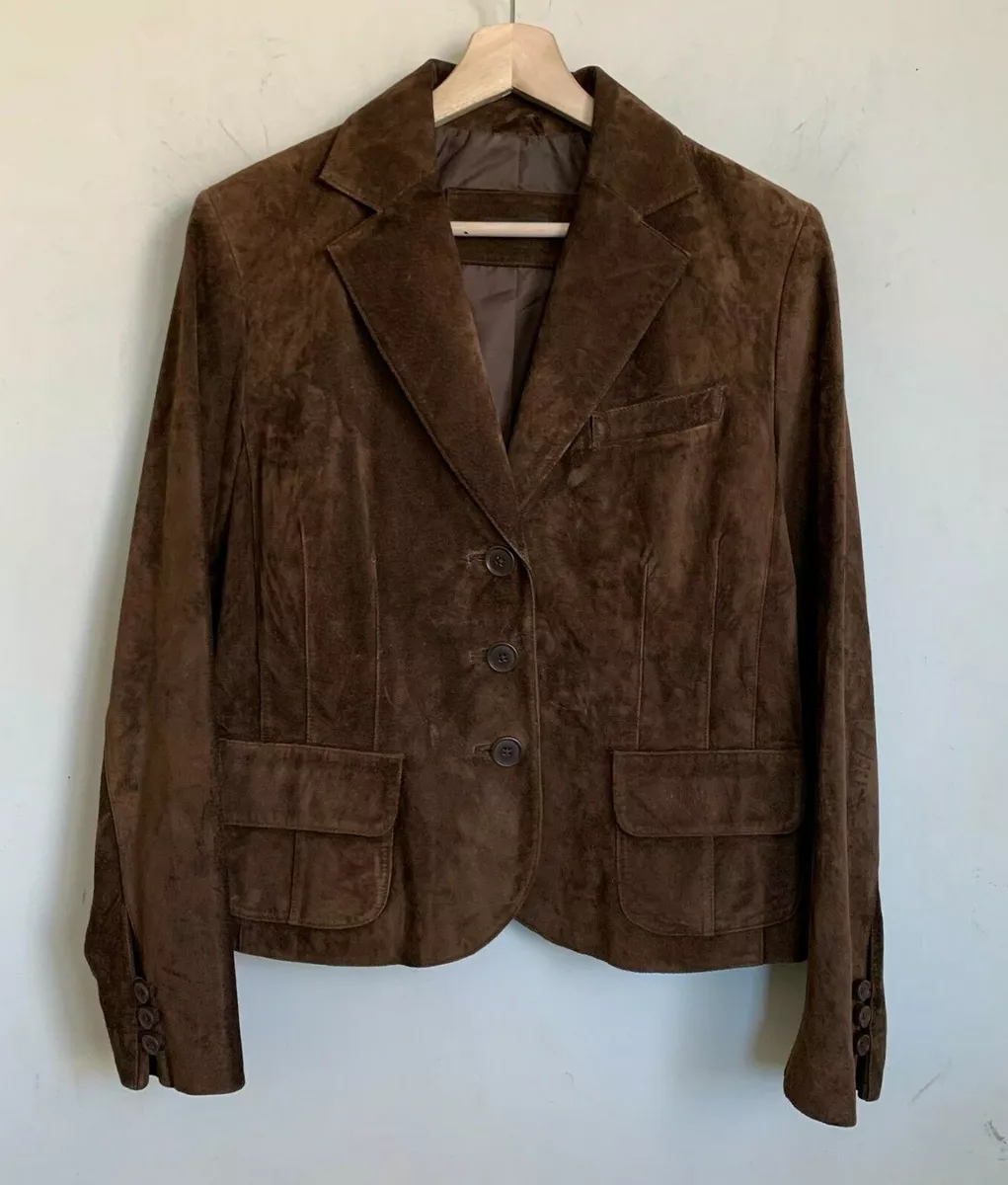 Valerie stevens suede best sale jacket
