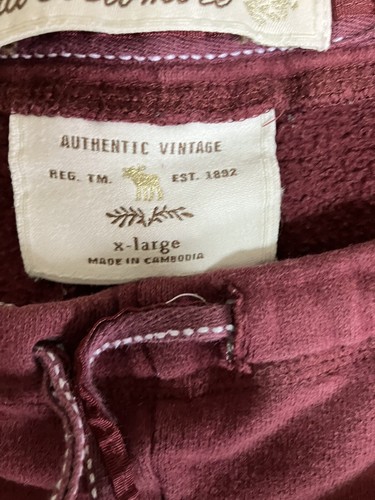 Abercrombie Crop Pant Jogger Sweatpants Youth XL Y2K Vintage Drawstring - Picture 5 of 5