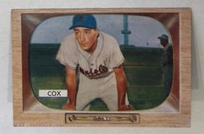 1955 Bowman - Billy Cox - #56 - Baltimore Orioles - VG-Ex