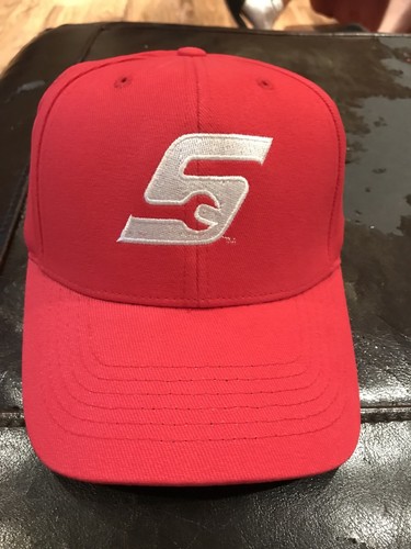 Tools Red White Fitted Baseball Cap Hat 