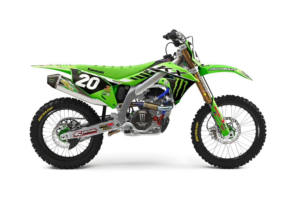 PRO CIRCUIT Ti-6 PRO KX250 2021〜2024 Pro Circuit Ti-6 Muffler System (2021 Kawasaki KX250