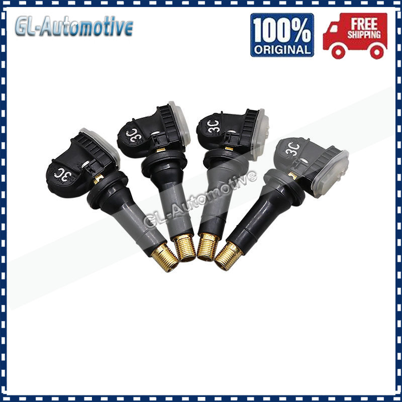 4x Tire Pressure Sensor TPMS HC3T-1A180-AB For 2017-2019 Ford F-250