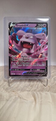 Pokémon Granbull V Ultra Rare Brilliant Stars 057/172 Near Mint English