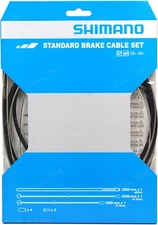 Shimano Standard Brake Cable Set Kit with Black Housing for MTB or Road Bicycle