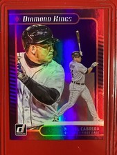 2021 Donruss Optic Lime Green #10 Miguel Cabrera Diamond Kings Detroit Tigers