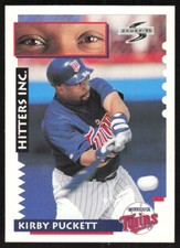 1995 Score Hitters Inc. Kirby Puckett #559 Minnesota Twins