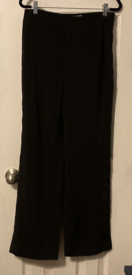 Chico's Black Label Tuxedo Flow Boot Dress Pants Side Zipper Size Misses 4 NWT