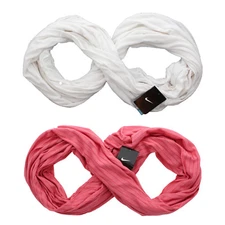Nike Women's Infinity Scarf Dri Fit Jersey Soft Neck Active Wrap 617857 $30