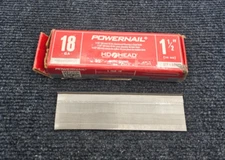 (1000 PCS) PowernailL 15018 Powercleats 1-1/2" 18 GA Wood Flooring L-Cleat Nails