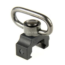 Heavy Duty Quick Detach Push Button Sling Swivel Set Picatinny Mount 20mm