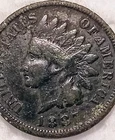 1887 Indian Head Cent Nice Coin - VG/F - #13065