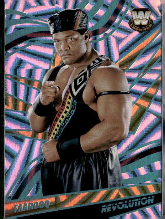 2022 Panini Revolution WWE #103 Faarooq Angular #/199