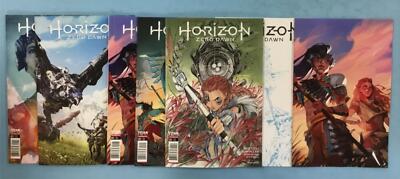 7x HORIZON ZERO DAWN comic ~ A B C D E F G Variant ~ MOMOKO ~ Titan 2020 NM PS4!