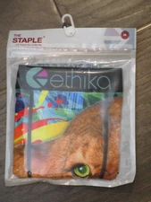 ETHIKA THE STAPLE JABARI BOXER BRIEFS  SIZE MEDIUM