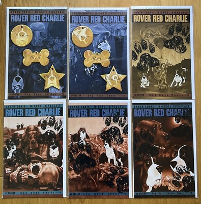 Rover Red Charlie #1-6 Complete Set Dog Days Edition Variant Cover