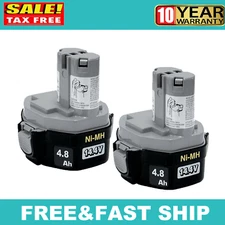 2-PACK for Makita 14.4V 1420 Battery 1422 1433 1434 1435 1435F 192699-A 193158-3