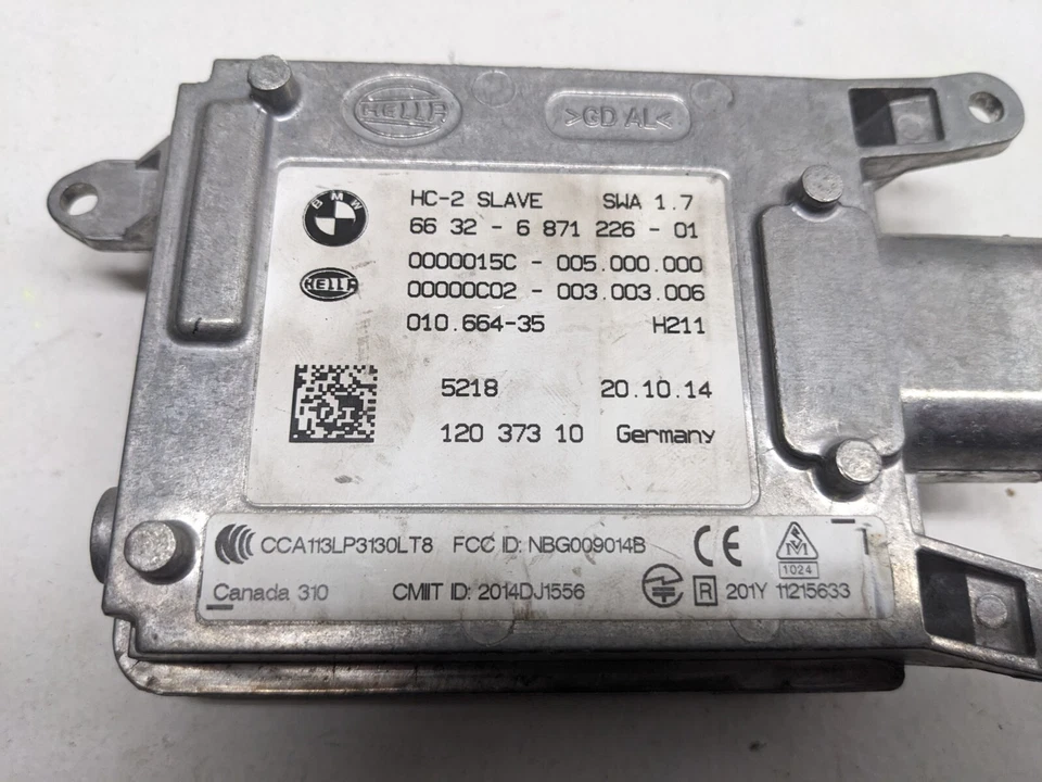 Módulo de radar sensor de punto ciego BMW M3 2012-2018 6632-6871226-01 Foto 4 de 4