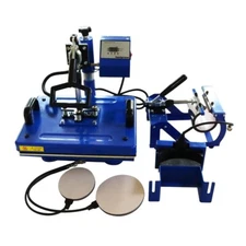 5in1 Heat Press Machine Multifunctional Sublimation T-shirt Mug Plate Cap 110V