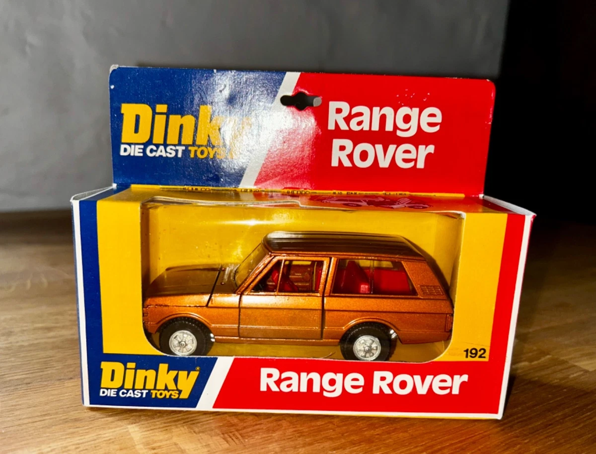 Dinky Toys 195 - Range Rover Des Pompiers De 1971 - Miniature 1:43 En Métal, état Impeccable !