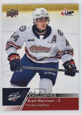2022-23 Upper Deck CHL Exclusives 67/100 Brett Harrison #19 6kv