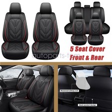 Fits Honda Civic Pilot Odyssey Car 5 Seat Covers Full Set Front Rear Cushion Fits Honda Civic Pilot Odyssey Car 5 Seat Covers Full Set Front Rear Cushion