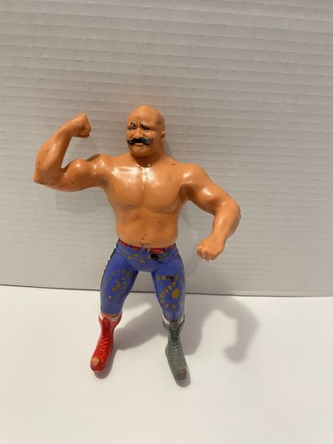 Vintage LJN WWF Iron Sheik Original 1984 Wrestling...