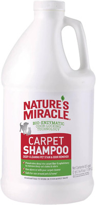 Nature S Miracle Carpet Shampoo, Deep-Cleaning Pet Stain and Odor Remover, 64 Ou