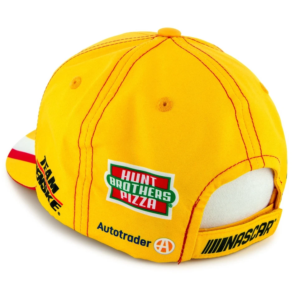 Joey Logano 2025 Uniforme Pit Hat Amarillo Foto 4 de 4