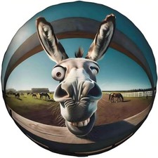 Spare tire Cover - Spare tire Covers for Trailers Camper RV 15 inch color-2
