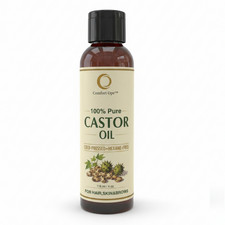 100 Pure Cold Pressed Castor Oil for Hair Growth, Skin, Eyelashes  Beard