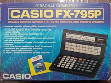 CASIO FX 795P Vintage Programmable Calculator NOS New Old Stock Tested