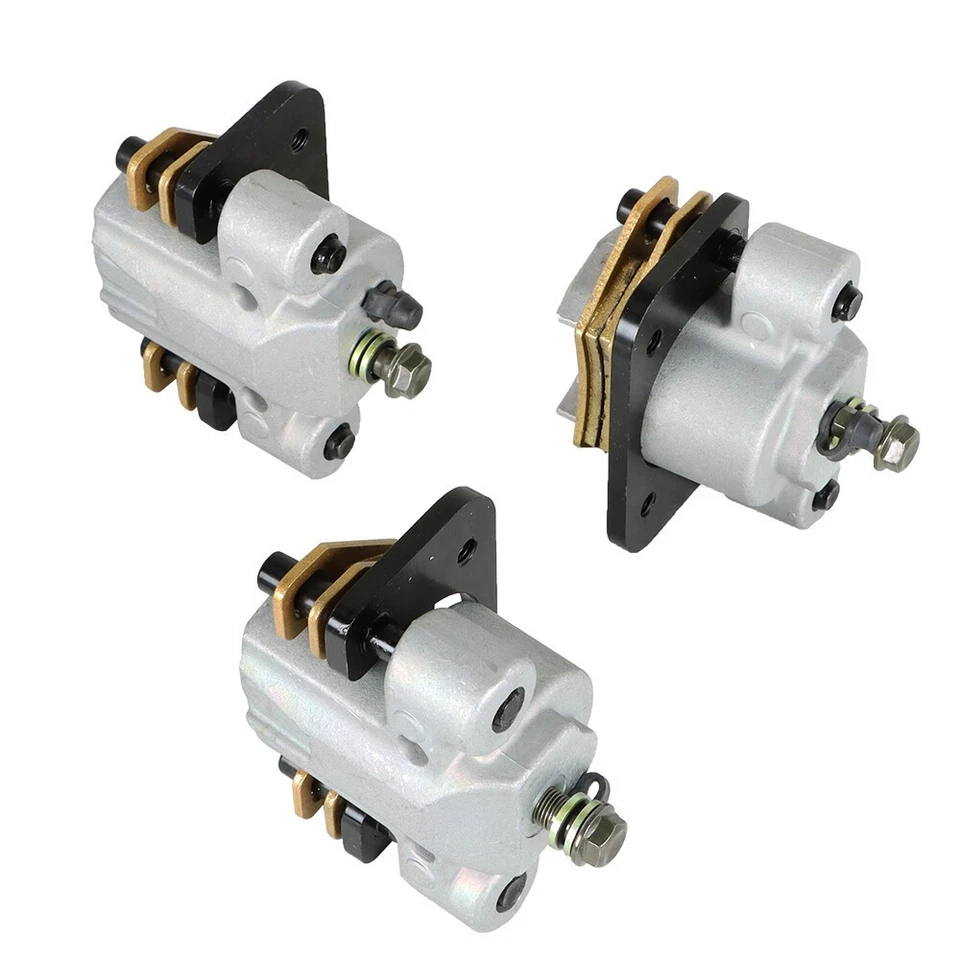 For Arctic Cat 250 300 400 450 500 550 700 1000 Front Rear Brake Calipers W/Pads Foto 2 de 4