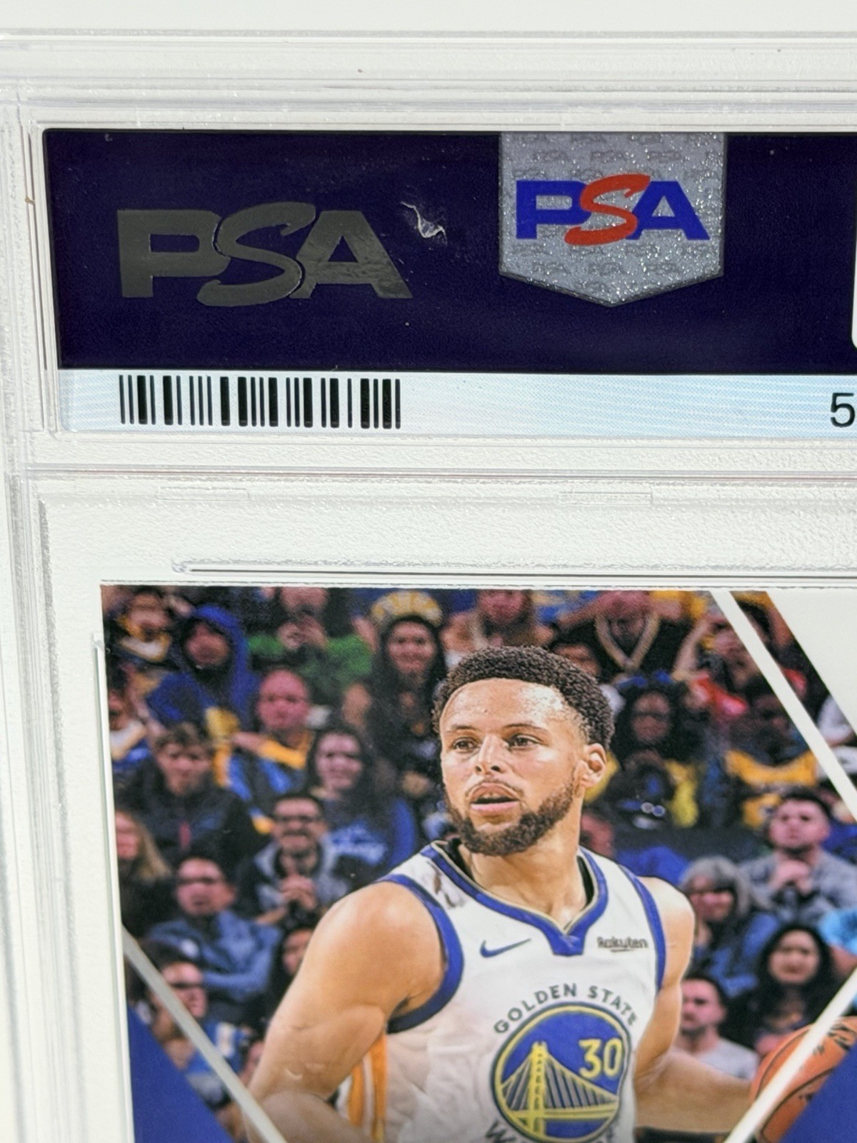 2019 PANINI MOSAIC STEPHEN CURRY GREEN MOSAIC PSA 10 view 3