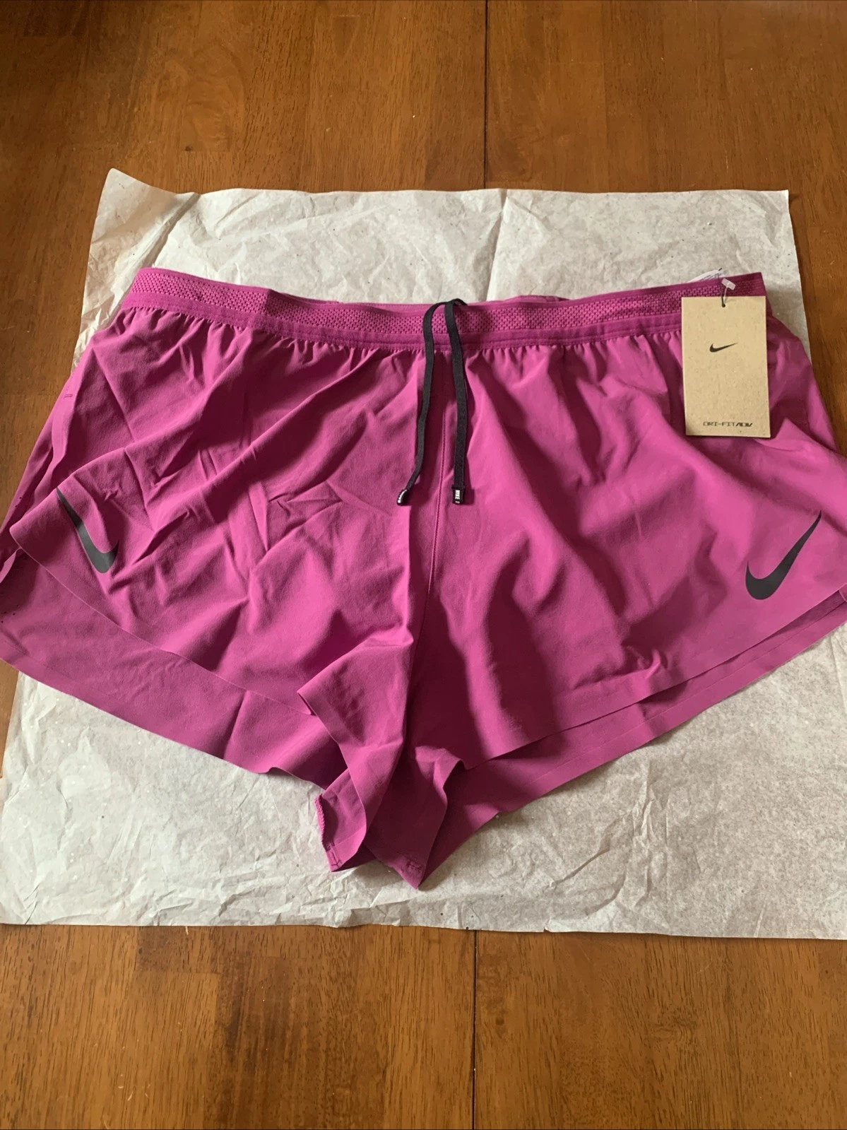 Nike AeroSwift Dri-FIT ADV 2" Brief-Lined Running Shorts FN3349-518 Mens Size XL