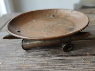 WW1 American Star Center Trench Crafts / Cup, Cartridge 