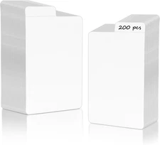 200PCS White Trading Card Dividers,Paper Divider Cards Organizer for Sport Game